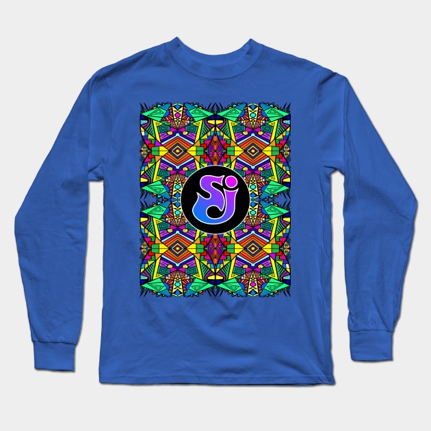 String Cheese Incident - Trippy Pattern 2 Long Sleeve T-Shirt by ShawnBallardDesigns